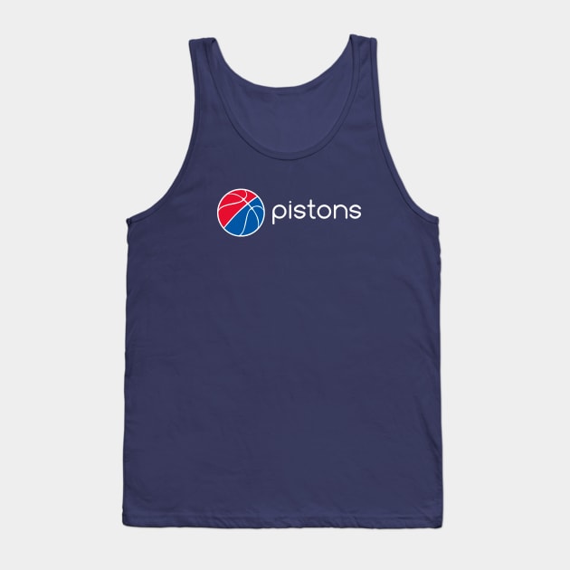 Piston Cola - Detroit Pistons Basketball Tank Top by monitormonkey